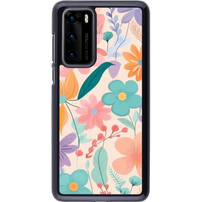 Coque Huawei P40 - Easter 2024 spring flowers