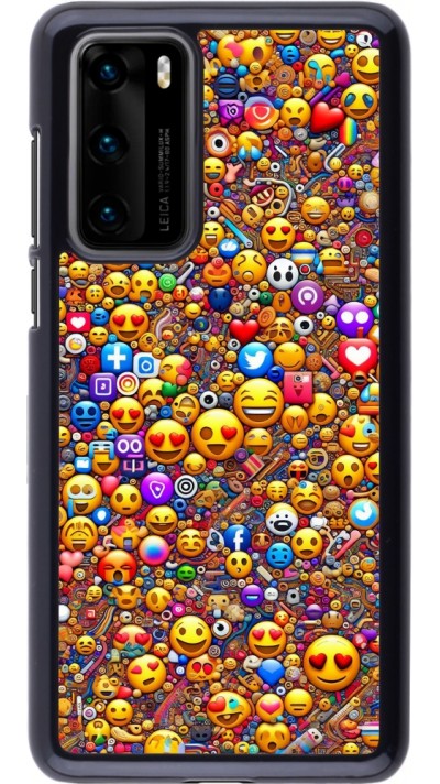 Coque Huawei P40 - Emoji mixed