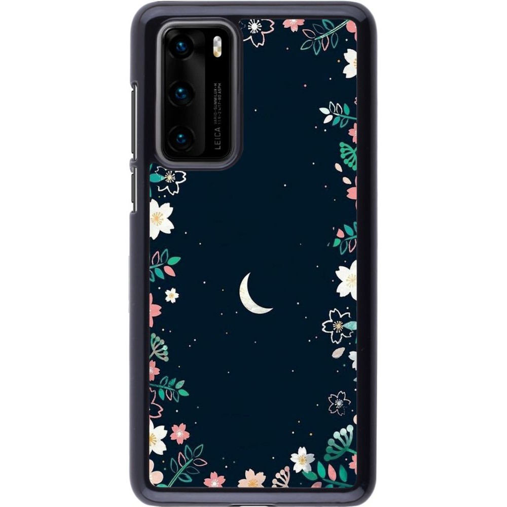 Coque Huawei P40 - Flowers space