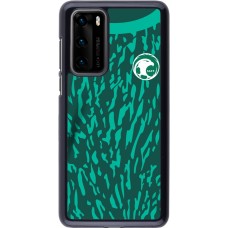 Huawei P40 Case Hülle - Saudi-Arabien 2022 personalisierbares Fussballtrikot