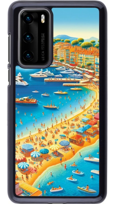 Coque Huawei P40 - French Riviera People