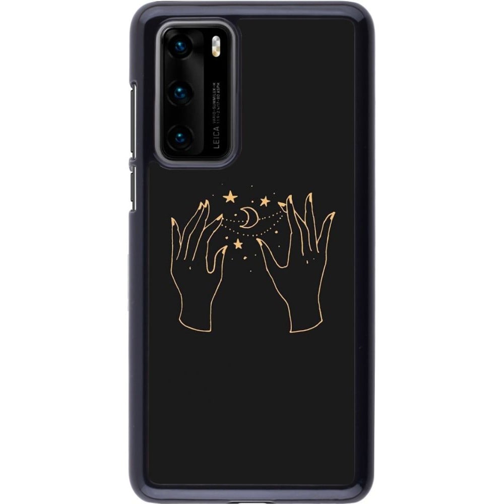 Coque Huawei P40 - Grey magic hands