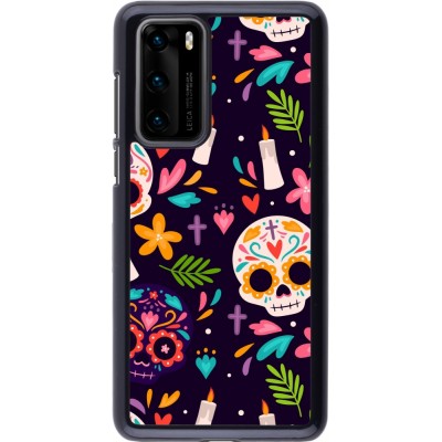 Coque Huawei P40 - Halloween 2023 mexican style