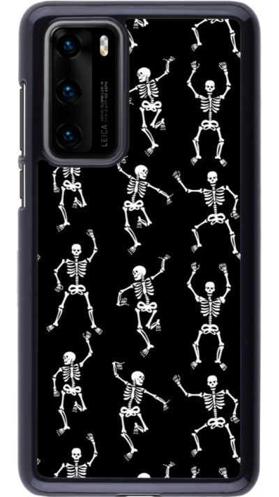 Coque Huawei P40 - Halloween 2024 dancing skeleton