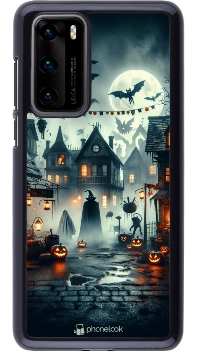 Coque Huawei P40 - Halloween Spookville