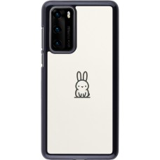 Coque Huawei P40 - Minimal bunny cutie