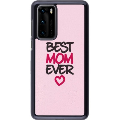 Coque Huawei P40 - Mom 2023 best Mom ever pink