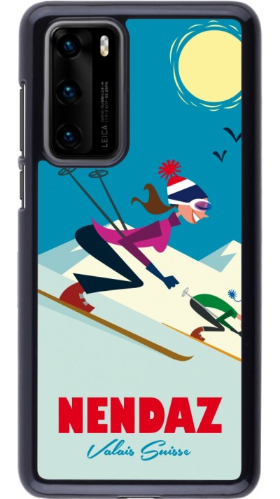 Coque Huawei P40 - Nendaz Ski Downhill