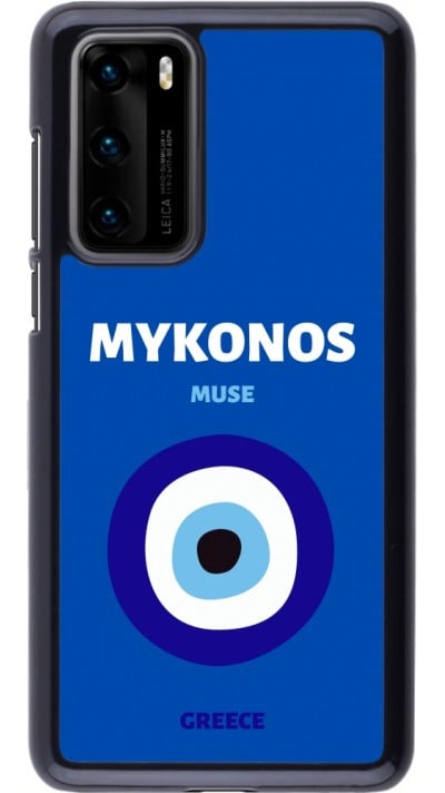 Coque Huawei P40 - Pop Summer Destination Mykonos