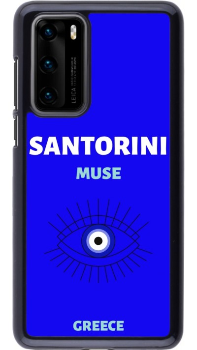 Coque Huawei P40 - Pop Summer Destination Santorini