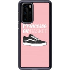 Coque Huawei P40 - princesse en basket