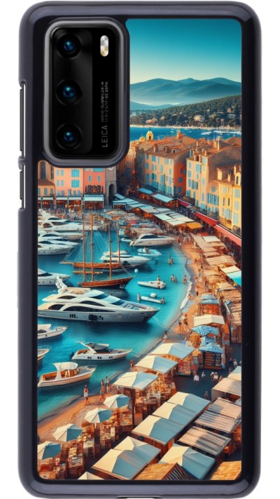 Coque Huawei P40 - Saint-Tropez Beach