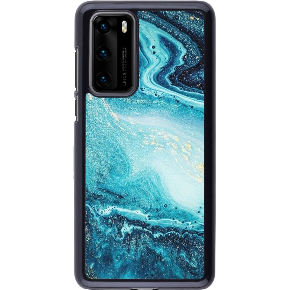 Coque Huawei P40 - Sea Foam Blue