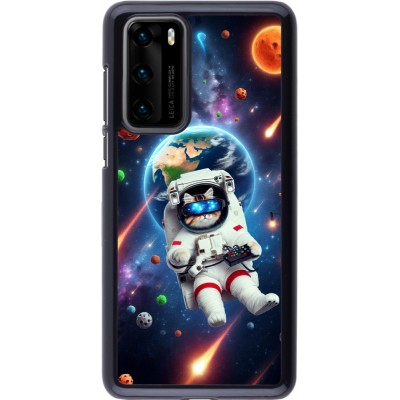 Coque Huawei P40 - VR SpaceCat Odyssey