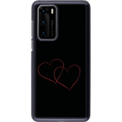 Coque Huawei P40 - Valentine 2023 attached heart