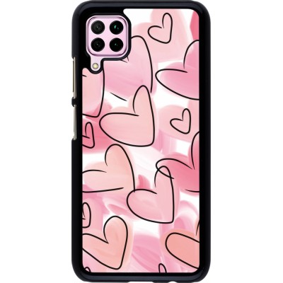 Coque Huawei P40 Lite - Easter 2023 pink hearts