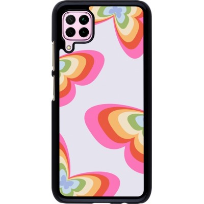 Coque Huawei P40 Lite - Easter 2024 rainbow butterflies