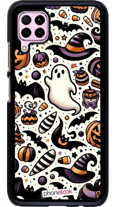 Coque Huawei P40 Lite - Halloween 2024 Cute Pattern