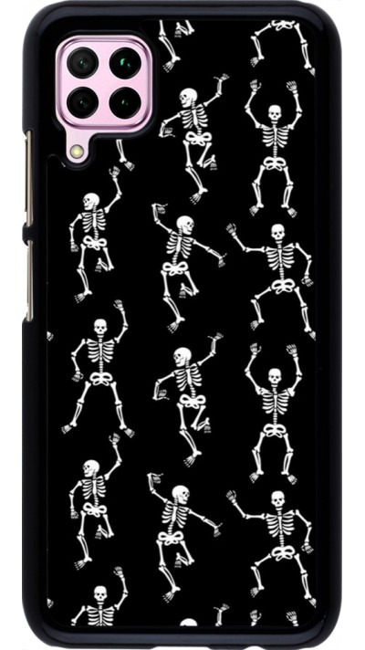 Coque Huawei P40 Lite - Halloween 2024 dancing skeleton