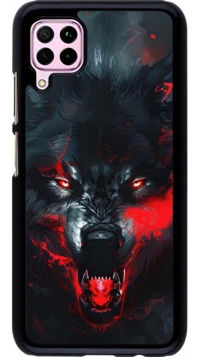 Coque Huawei P40 Lite - Halloween 2024 mad werewolf