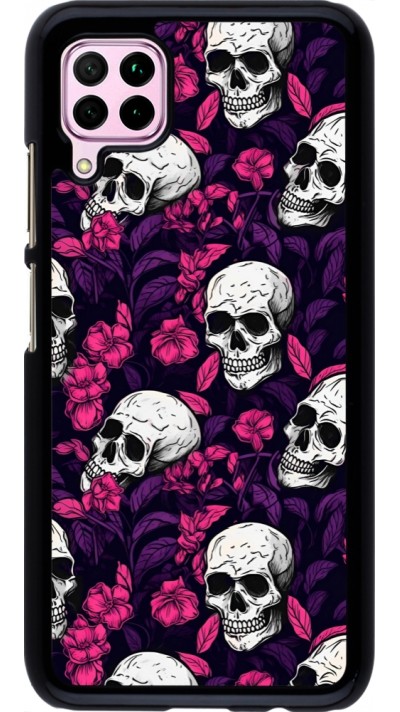 Coque Huawei P40 Lite - Halloween 2024 romantic skulls