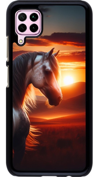 Coque Huawei P40 Lite - Majestic Sunset Horse