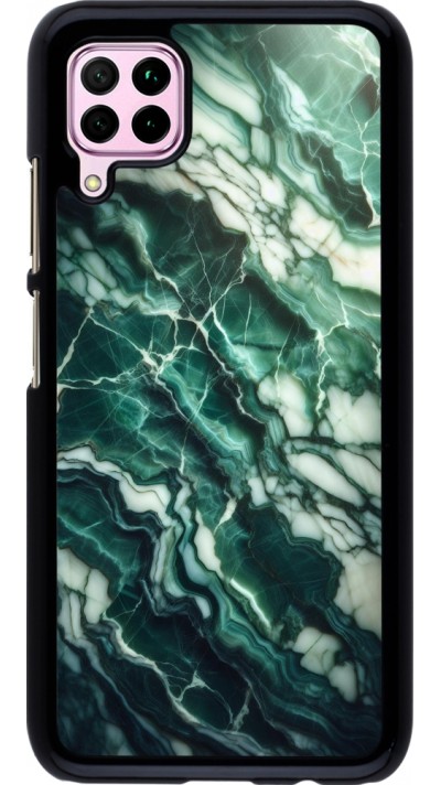 Coque Huawei P40 Lite - Marbre vert majestueux