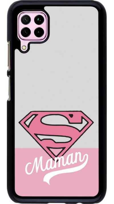 Coque Huawei P40 Lite - Mom 2024 Super hero maman