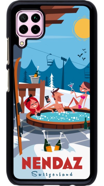 Coque Huawei P40 Lite - Nendaz Mountain Jacuzzi