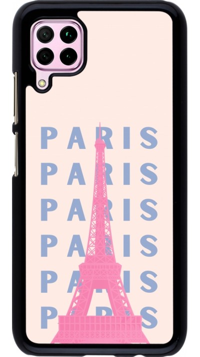 Coque Huawei P40 Lite - Paris Pink Print