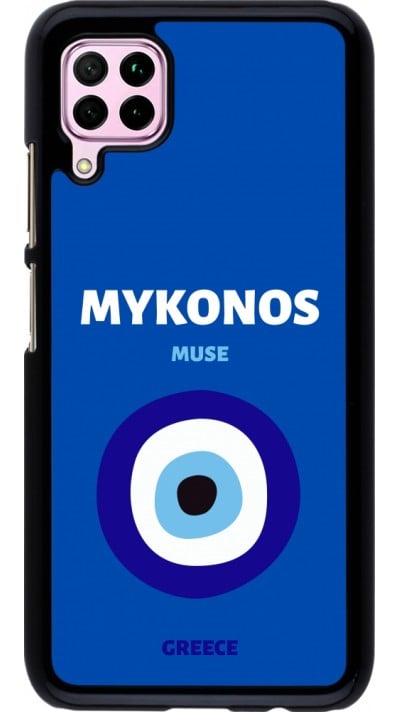 Coque Huawei P40 Lite - Pop Summer Destination Mykonos