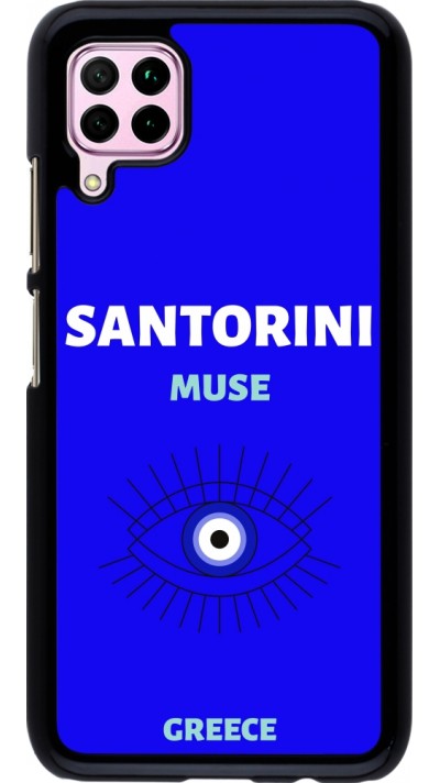 Coque Huawei P40 Lite - Pop Summer Destination Santorini