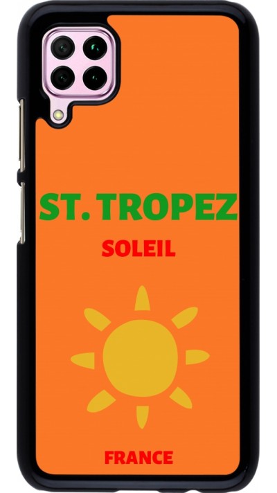 Coque Huawei P40 Lite - Pop Summer Destination St-Tropez