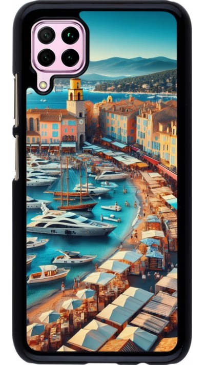 Coque Huawei P40 Lite - Saint-Tropez Beach