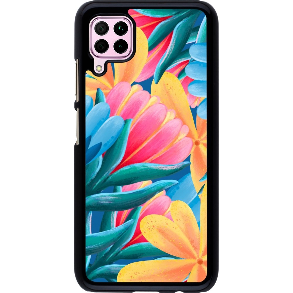 Coque Huawei P40 Lite - Spring 23 colorful flowers