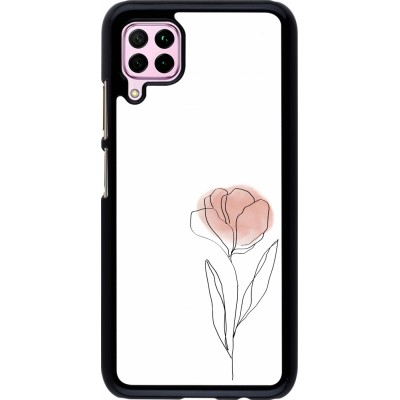 Coque Huawei P40 Lite - Spring 23 minimalist flower