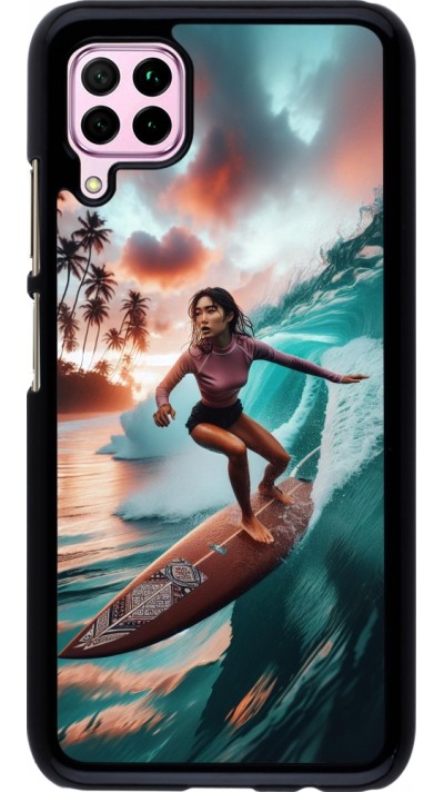 Coque Huawei P40 Lite - Surfeuse Balinaise