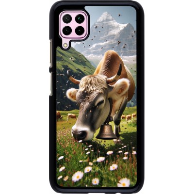 Coque Huawei P40 Lite - Vache montagne Valais