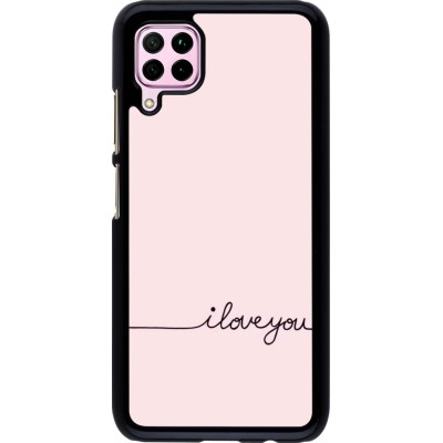 Coque Huawei P40 Lite - Valentine 2023 i love you writing