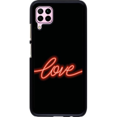 Coque Huawei P40 Lite - Valentine 2023 neon love