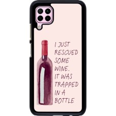 Huawei P40 Lite Case Hülle - I just rescued some wine