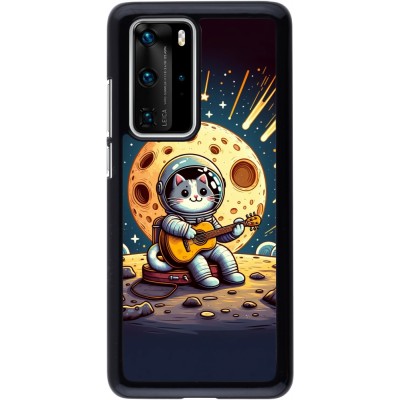 Coque Huawei P40 Pro - AstroCat RockLune