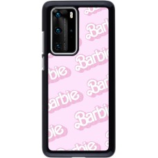 Coque Huawei P40 Pro - Barbie light pink pattern