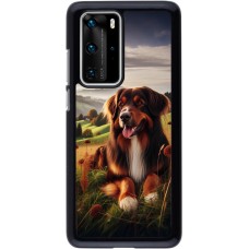 Coque Huawei P40 Pro - Chien Campagne Suisse