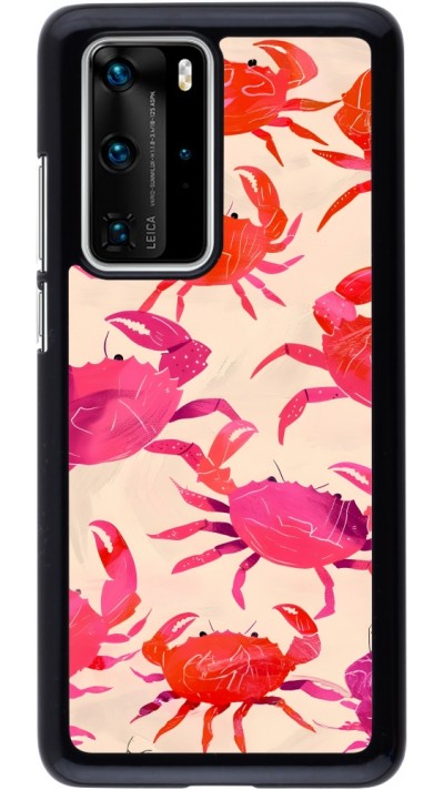 Coque Huawei P40 Pro - Crabs Paint