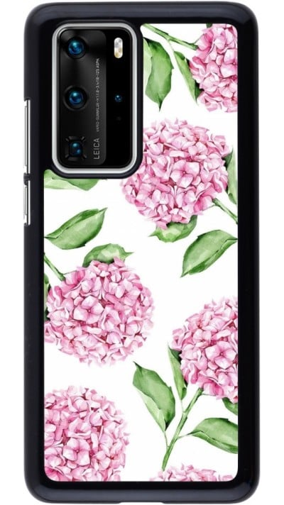 Coque Huawei P40 Pro - Easter 2024 pink flowers