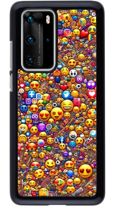 Coque Huawei P40 Pro - Emoji mixed