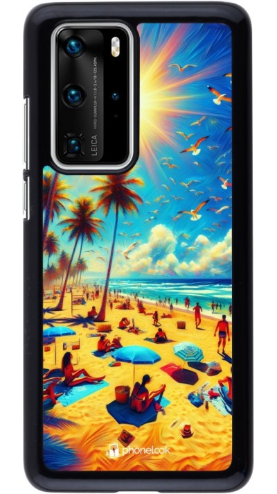 Coque Huawei P40 Pro - Été Paradis Paint