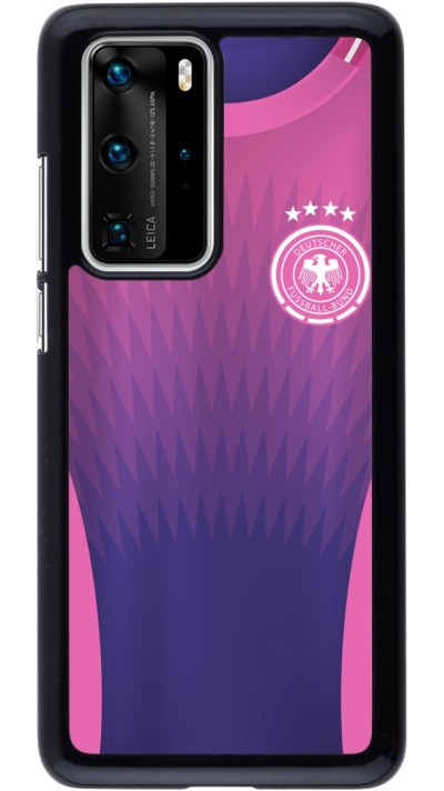 Coque Huawei P40 Pro - Maillot de football Allemagne Extérieur personnalisable