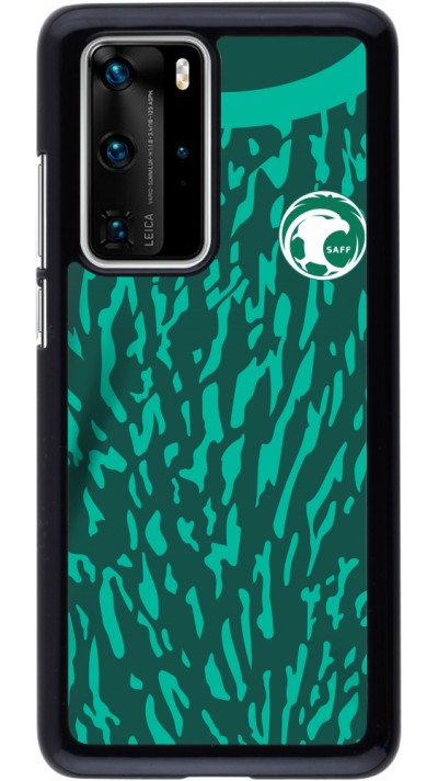 Coque Huawei P40 Pro - Maillot de football Arabie saoudite 2022 personnalisable